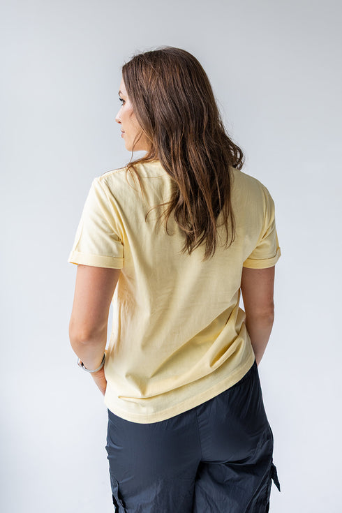 Iowa Archival Arch Cuffed Tee